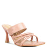 CHIRI Criss Cross Strap Spool Heel Sandsals