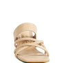 CHIRI Criss Cross Strap Spool Heel Sandsals