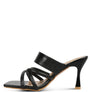 CHIRI Criss Cross Strap Spool Heel Sandsals