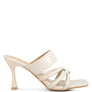 CHIRI Criss Cross Strap Spool Heel Sandsals