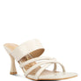 CHIRI Criss Cross Strap Spool Heel Sandsals