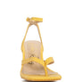 CELTY Ankle Strap Spool Heel Thong Sandals