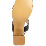 KIRK Elasticated Gussets Block Heel Sandals