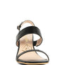KIRK Elasticated Gussets Block Heel Sandals