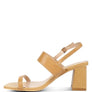 KIRK Elasticated Gussets Block Heel Sandals