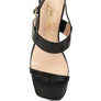 KIRK Elasticated Gussets Block Heel Sandals