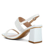 KIRK Elasticated Gussets Block Heel Sandals