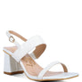 KIRK Elasticated Gussets Block Heel Sandals