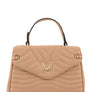 V Accent Crossbody Bag with Handle