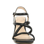 Artha Open Square Toe Block Heel Sandals