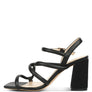 Artha Open Square Toe Block Heel Sandals