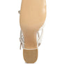 Artha Open Square Toe Block Heel Sandals