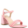 Edyta Ankle Strap Block Heel Sandals