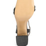 Edyta Ankle Strap Block Heel Sandals