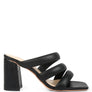 Kywe Textured Heel Chunky Strap Sandals