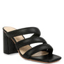Kywe Textured Heel Chunky Strap Sandals
