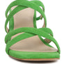 VALENTINA Strappy Casual Block Heel Sandals