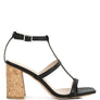 MIRABELLA Open Square Toe Block Heel Sandals