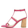 MIRABELLA Open Square Toe Block Heel Sandals