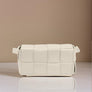 Zenana Vegan Leather Woven Crossbody Bag