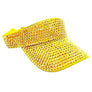 Bling Chip Stone Rainbow Sun Visor Hat