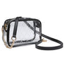 See Thru Net Pattern Crossbody Bag