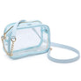 See Thru Net Pattern Crossbody Bag