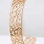 Laser Cutout Adjustable Cuff