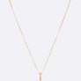 Cubic Zirconia Crown Pendant Necklace