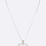 FAITH Cubic Zirconia Heart Pendant Necklace