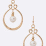 Culture Pearl Drop Fashion Earrings