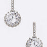 Cubic Zirconia Post Earrings
