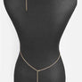 Oversize Rhinestone Iconic Bra Chain