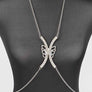 Butterfly Iconic Rhinestone Bra Chain