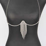 Fringe Rhinestone Iconic Bra Chain
