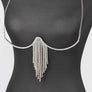 Fringe Rhinestone Iconic Bra Chain