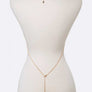2 In 1 Fringe Disk Bra Chain Set