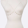 2 In 1 Fringe Disk Bra Chain Set
