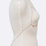 2 In 1 Fringe Disk Bra Chain Set