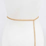Textured Iconic Chain Belt