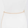 Oval Ring Fashion Chain Belt