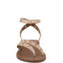 PRAH Studs Embellished Flat Sandals