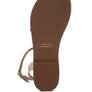 PRAH Studs Embellished Flat Sandals