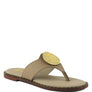 KATHLEEN Embellished Slip-On Thong Sandals
