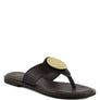 KATHLEEN Embellished Slip-On Thong Sandals