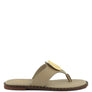 KATHLEEN Embellished Slip-On Thong Sandals