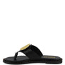 KATHLEEN Embellished Slip-On Thong Sandals