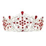Blooming Flower Bud Rhinestone Tiara