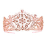 Blooming Flower Bud Rhinestone Tiara