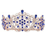 Blooming Flower Bud Rhinestone Tiara
